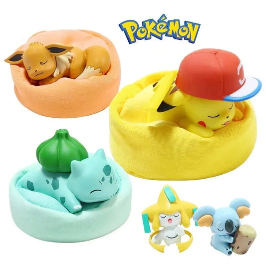 Pokémon Sleeping Position Doll Gifts – Adorable Collectible Set