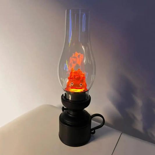 Night Light Kerosene Candle Lamp - Flameless Anime-Inspired Lantern